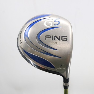 PING G5 460cc Offset Driver 9 Deg Graphite Aldila S Stiff Right-Handed S-157976