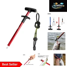 R2 Fishing Hook Remover with Anodized Aluminum for Bass & Trout - 10"