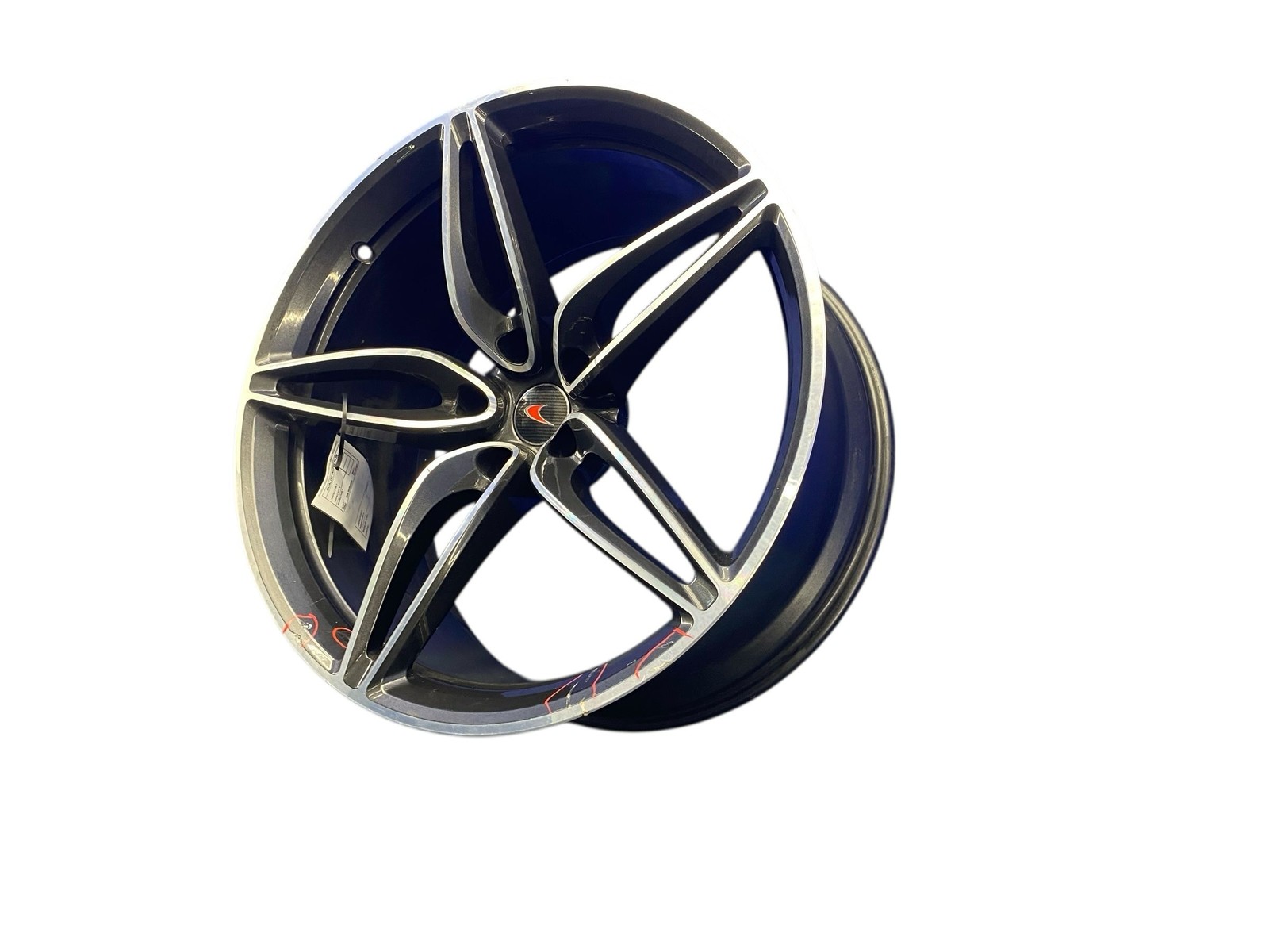 2016-2021 MCLAREN 570S OEM 20x10 5 DOUBLE SPOKE ALLOY WHEEL RIM *CHIP*
