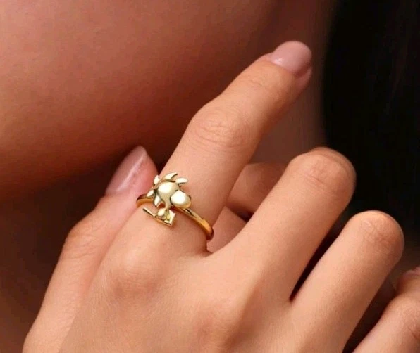 Peanuts Woodstock Ring Size 8 925 Silver - Image 4 of 4