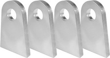 4-Pack Heavy-Duty Weld-On Shock Tabs,Universal Mounting Brackets with 1/2" Cente