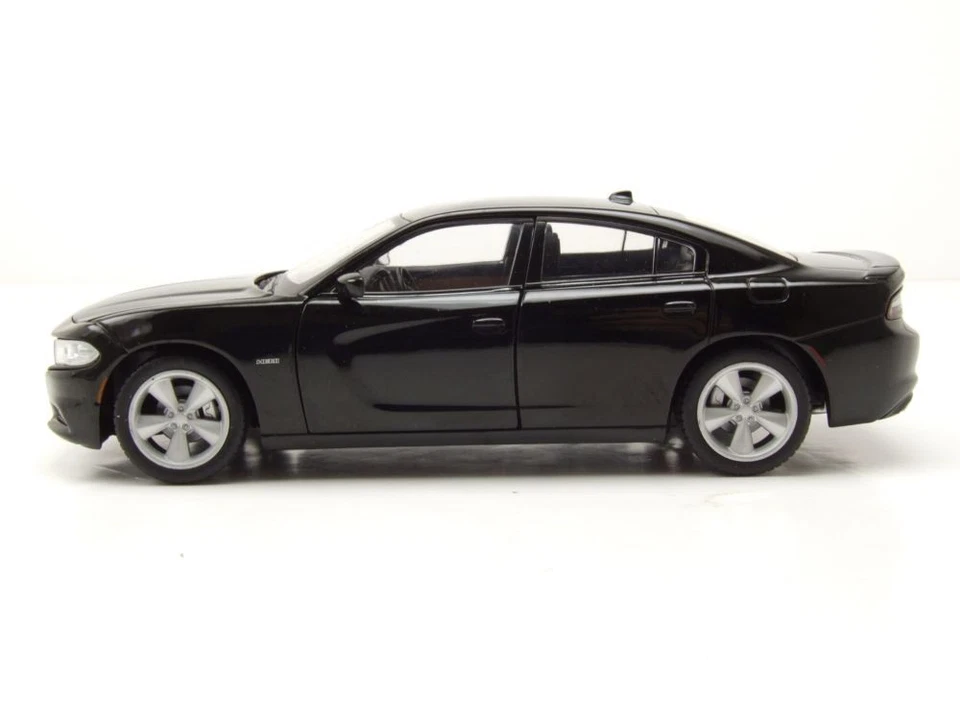 Dodge Charger R/T 2016 Nero Modellino 1:24 Welly - Immagine 3 di 4