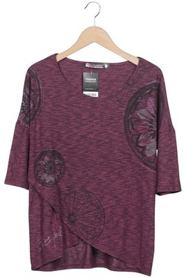 Desigual T-Shirt Damen Shirt Kurzärmliges Oberteil Gr. XL Lila #e915eu2