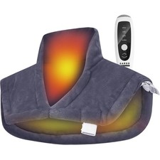 Heating Pad for Neck and Shoulders and Back Pain Relief, Weighted Heat Pad wi...