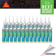 25 x Everbuild - EVERFLEX PREMIUM+ 500 - White - Bath & Sanitary Silicone -295ml