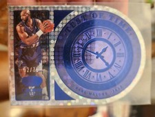 2021-22 Panini Crown Royale Test of Time Blue /75 Karl Malone #10