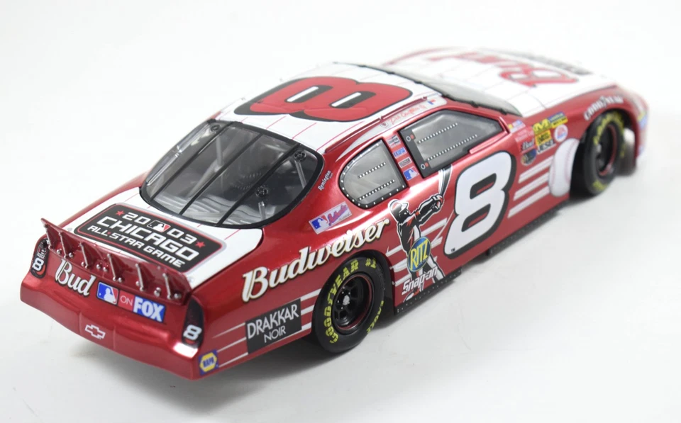 Dale Earnhardt Jr #8 Budweiser 2003 MLB All Star Game Acción 1/24 IOB Foto 4 de 4