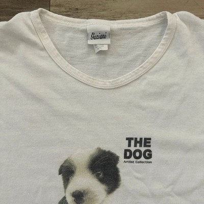 Vintage The Dog Artlist Collection Border Collie T-Shirt One Size