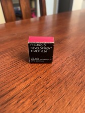 Polaroid Development timer 126