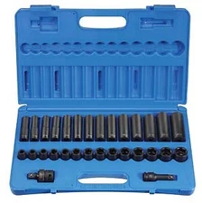 Grey Pneumatic 1430MRD 1/2" Drive 30 Piece Standard Deep Metric Set Brand New!
