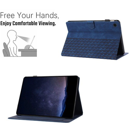For Samsung Galaxy Tab A9 Plus A8 A7 A S6 Lite Tablet Case Flip PU Leather Cover - Picture 51 of 58