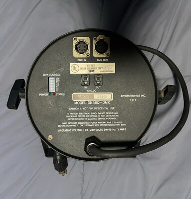 Diversitronics DK56Q-DMX Strobe Cannon Light