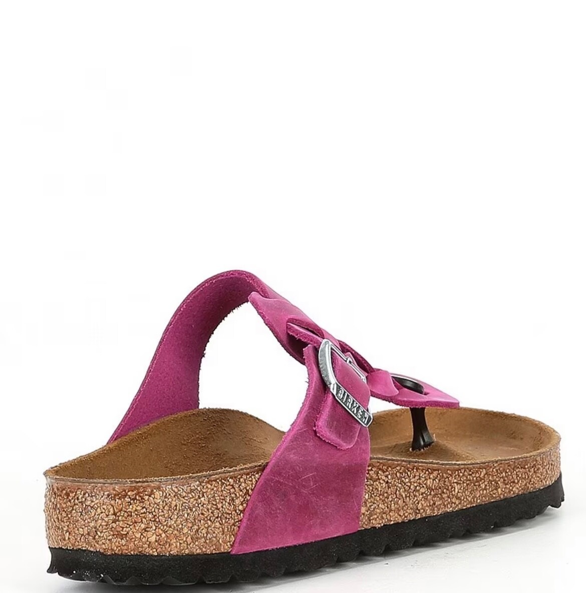 pinky＊ Birkenstock Braided Oiled Piink Leather Gizeh Sandals EU 39