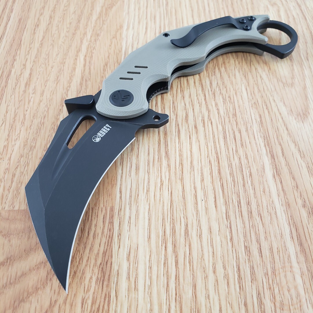 Kubey Wrath Linerlock Folding Knife 2.75