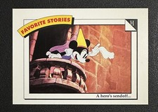 1991 Impel Disney Collector Cards: FAVORITE STORIES #2 Brave Little Tailor