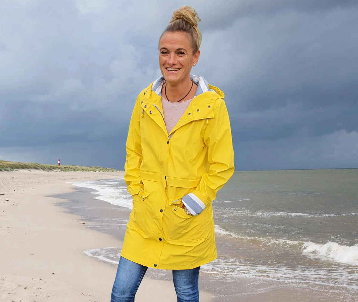 regenjacke gelb