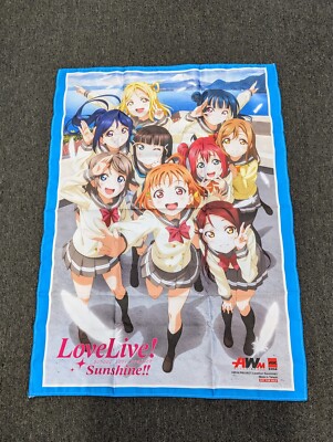 RARE LOVE LIVE SUNSHINE ''SCHOOL IDOL PROJECT'' POSTER ANISONG WORLD MATSURI 2016