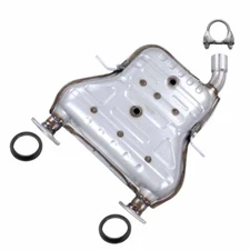 Stainless Steel Exhaust Center Muffler fits: 2011-19 Durango Grand Cherokee 3.6L