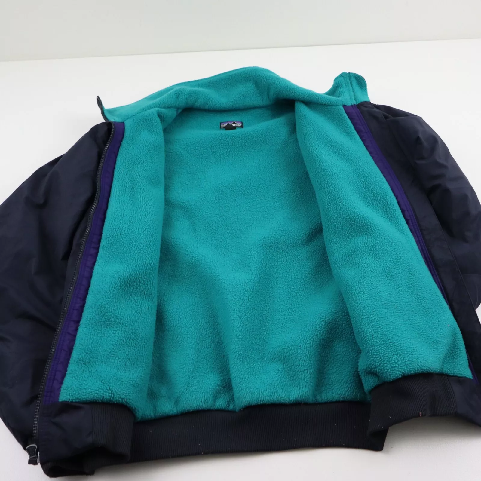 patagonia vtg 80s 1989 synchilla shelled bomber coat jacket