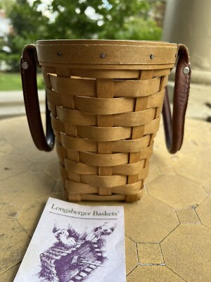 Longaberger 2003 Medium Boardwalk Basket Purse Handbag Or Basket