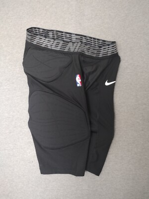 Nike Pro Hyperstrong NBA Basketball Padded Compression Shorts Black 32X13 2XLT