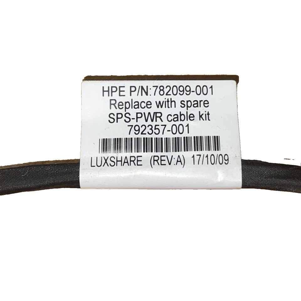 HPE 782099-001 HDD/2x 4-polig 4-polig Molex/SATA PWR Kabel Kit für ML150 Gen9 - Bild 2 von 2