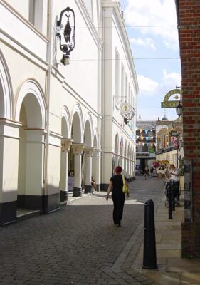 Photo 6x4 Market Buildings, Maidstone Many years since they saw a market. c2005