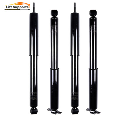 4 Pcs Front Rear Shock Struts Absorber For 2007-2017 Jeep Wrangler 3.6L 3.8L 4WD