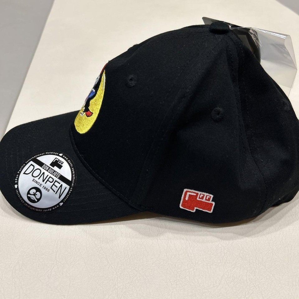 Don Pen Hat Cap Black Moon Riding Embroidery Quixote eBay