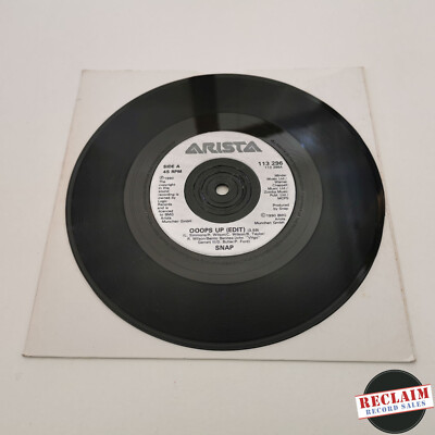 snap ooops up 7'' vinyl record VG
