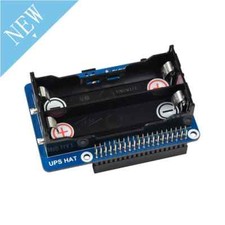 Raspberry Pi UPS Battery HAT 5V Multi Protection Circuits for Pi 4/3B 
