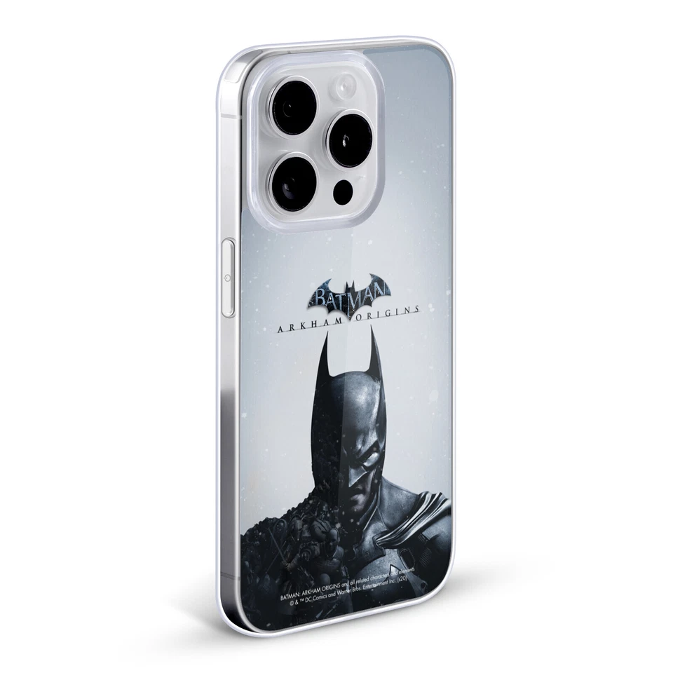 OFFICIAL BATMAN ARKHAM ORIGINS KEY ART SOFT GEL CASE FOR APPLE iPHONE PHONES - Image 2 of 4