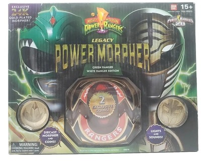 SDCC 2013 Mighty Morphin Power Rangers Legacy Power Morpher 24K Gold Plated