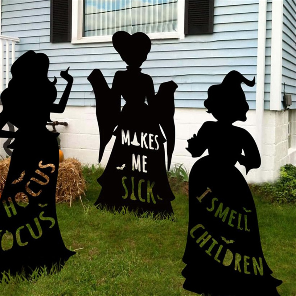 1Pcs Witch Halloween Decorations Outdoor Black Witches,3761 eBay