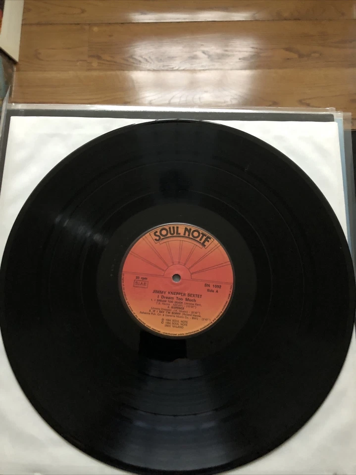 Mint- Jimmy Knepper Sextet I Dream Too Much Soul Note Records Stereo LP — 第 3/4 张图片
