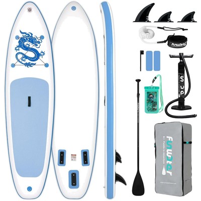 Aufblasbares Stand Up Paddle Board Set für Erwachsene   Komplett mit Zubehör