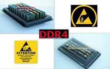 DDR4 DRAM Memory Tray Case Tray for Server Desktop PC DIMM - Lot of 5 10 20 45