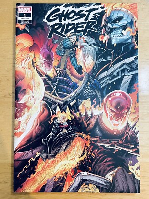GHOST RIDER #1 (2022) STEGMAN WRAPAROUND COVER KEY! 1ST APP OF ZEB