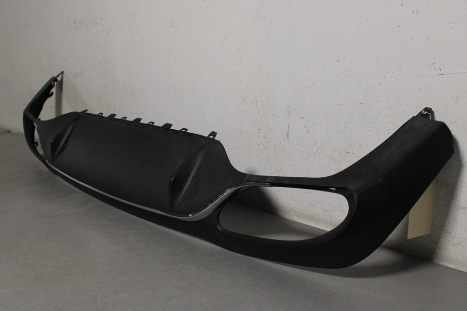 2017 2021 MERCEDES BENZ E300 REAR BUMPER LOWER VALANCE DIFFUSER TEXTURED - Image 3 of 4