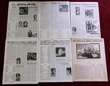 Movie Press Books/Campaign Manuals 6 Different 20th Century Fox 1940s to 1960s