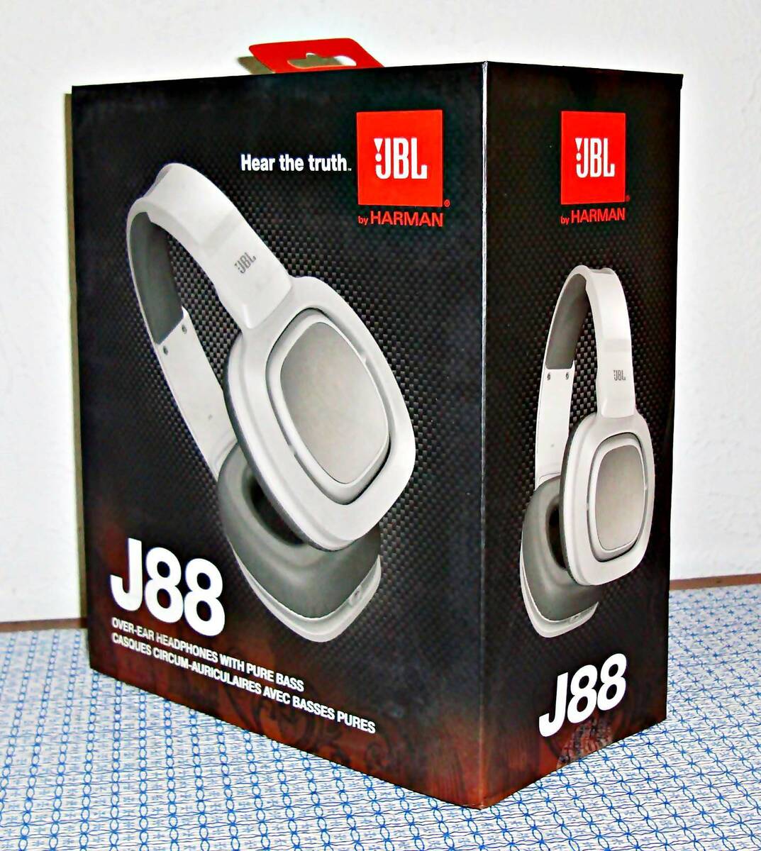 Thorns Tænk fremad Forpustet NEW】JBL J88I/J88 PREMIUM OVER-EAR HEADPHONES - WHITE (FOR APPLE or ANDROID)  | eBay