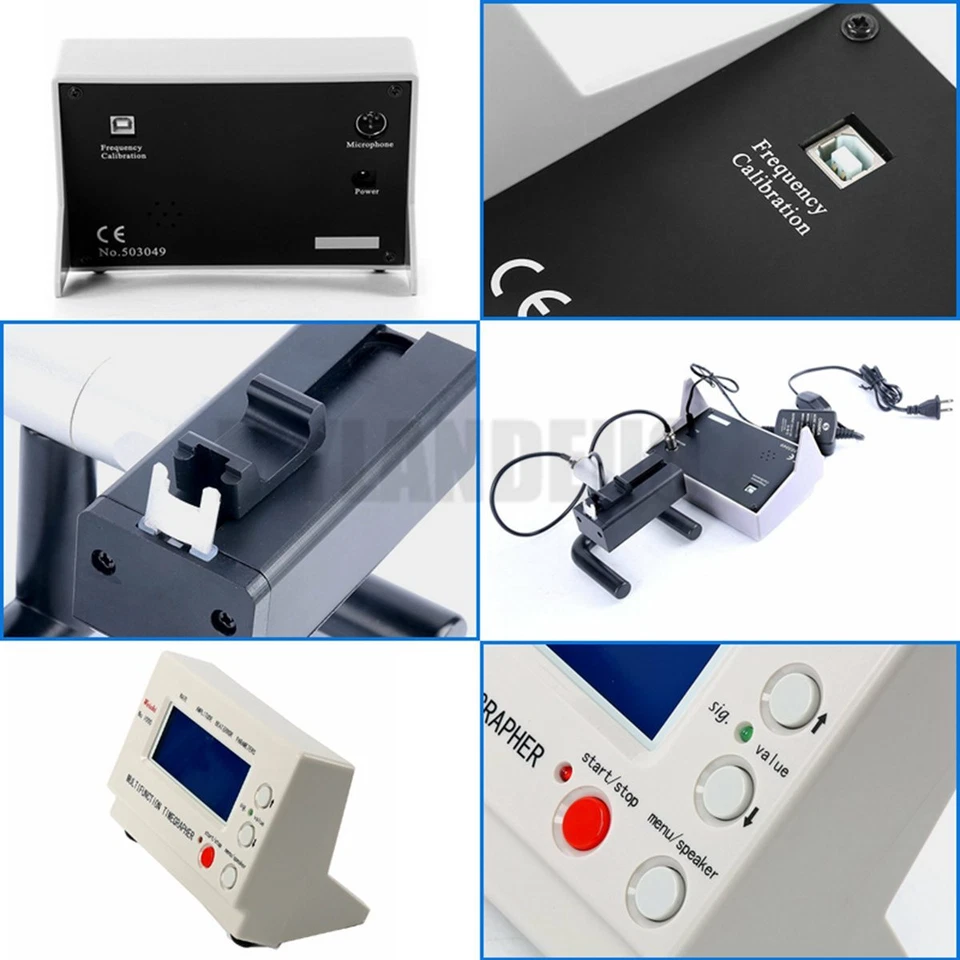 AU Plug WeiShi No.1000 Mechanical Watch Pro Timegrapher Test Repairing Tool - image 2 of 4