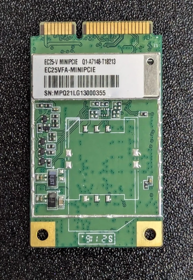 Quectel EC-25V FA Mini PCIe LTE module - Image 2 of 2