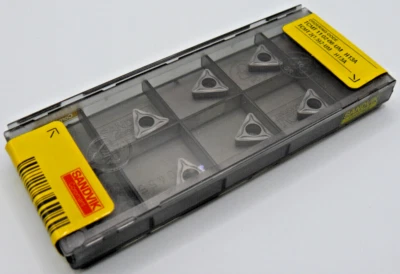 10 Stück Wendeschneidplatten SANDVIK TCMT 11 02 08-UM H13A TCMT 2(1.5)2-UM NEU