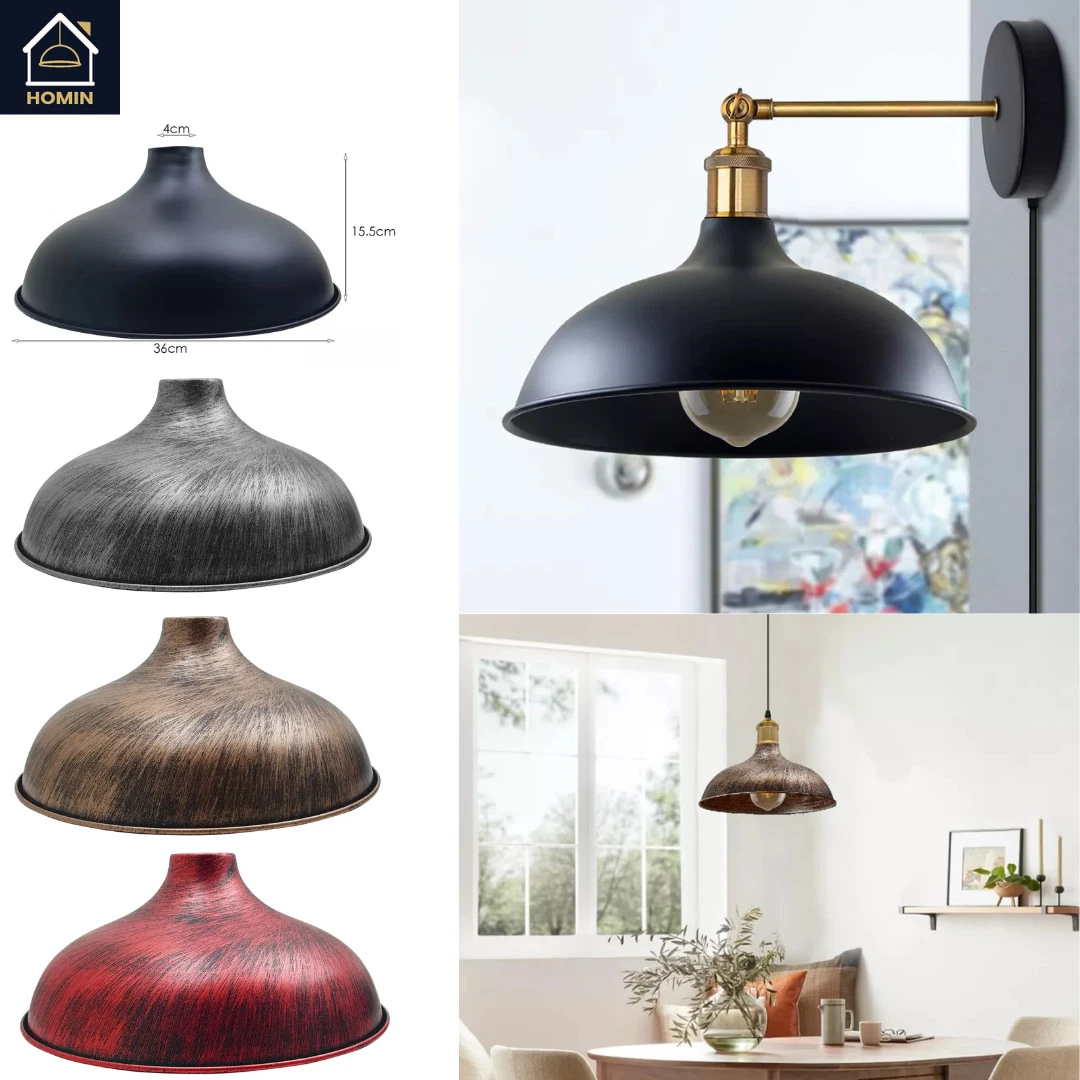 Easy Fit Light Shades - Retro Design