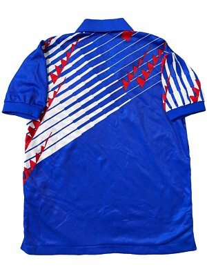 1994 1995 Japan National Team JFA Samurai Blue Jersey Home Asics O