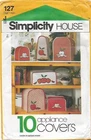 F10 SIMPLICITY 127: 10 APPLIANCE COVERS  SEWING PATTERN