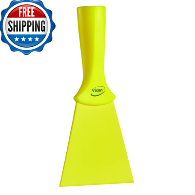 Vikan 40126 Nylon Threaded 4 Scraper Yellow