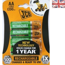 Compact 4-Pack of AA Rechargeable NiMH Batteries - Perfect for Everyday Use 17.99 per battery