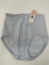 Warners Briefs Panties Light Control High Waist Blue Large Vintage NWT C145